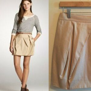 Khaki J. Crew Lunette Skirt